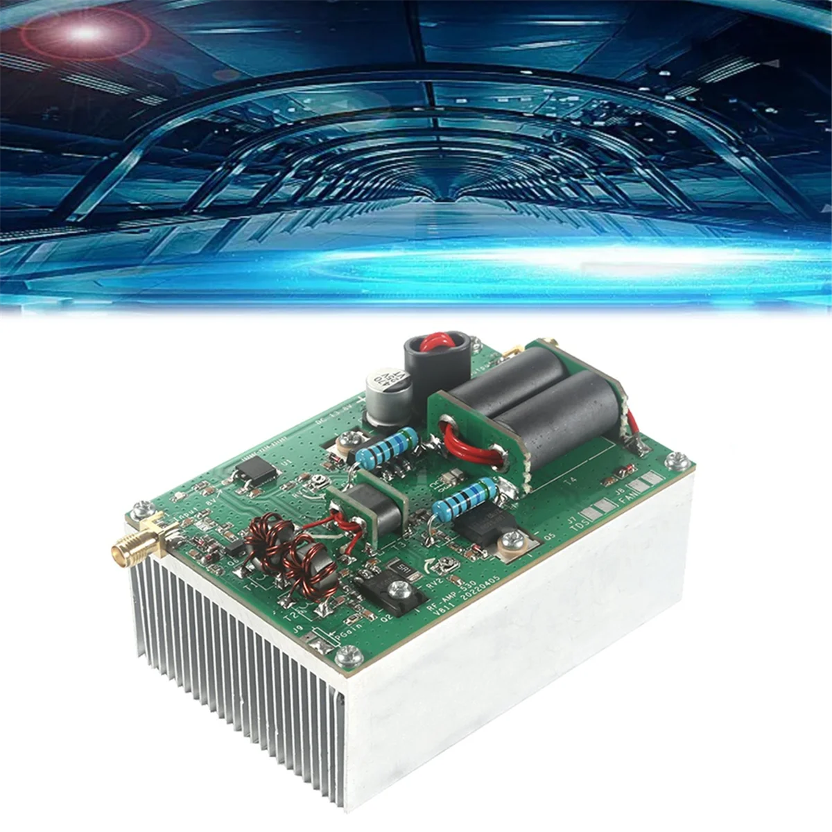 T06C-Amplifier Module High Frequency High Power Finished 50W Short Wave 3-28MHz Linear Radio Radio Transmission Module