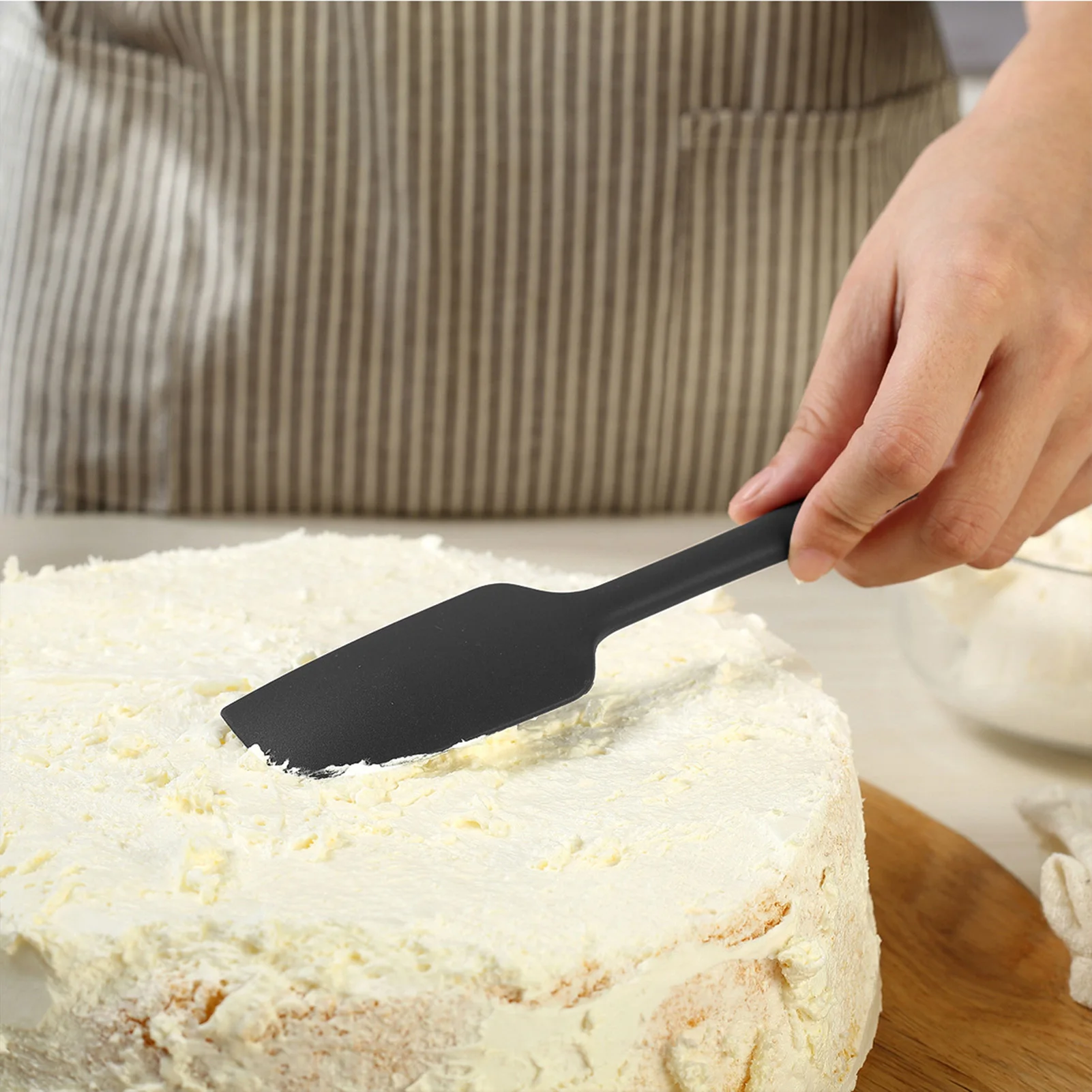 

5pcs Spatula Set Multiple Models Silicone Baking Spatula Practical Kitchen Baking Cooking Accessories Household Cookwares