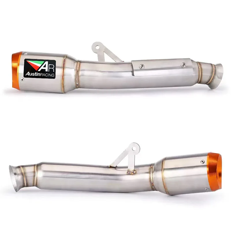 Pot d'échappement intégré AR pour moto KTM - DUKE 790 DUKE 890ADV, embout arrière orange modifié intégré