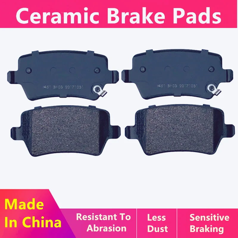 Suitable for Chery Tiggo 8 PLUS(T1D) 2.0T(390TGDI) rear brake pads/ auto parts/ 2WD -27006/4WD -27013