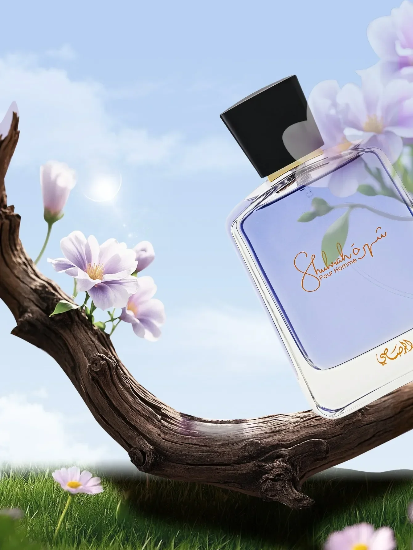 Rasasi Shuhrah EDP 3,4 Unzen – Bold Oriental Woody Long Lasting Cologne, perfektes Halloween-Erntedankfest-Weihnachtsgeschenk für Männer