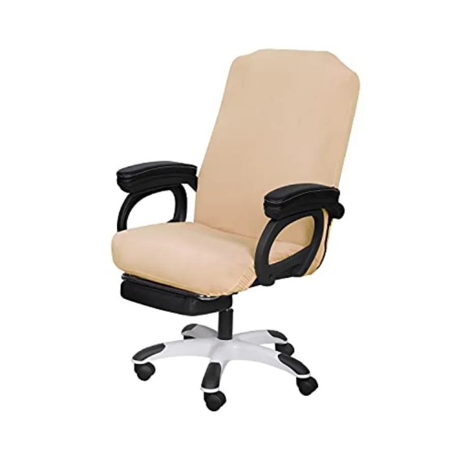 

Office Chair Covers- Large, - Removable Computer Chair Covers for Office Chair with Zipper for Universal Rotating Chair Desk Ch
