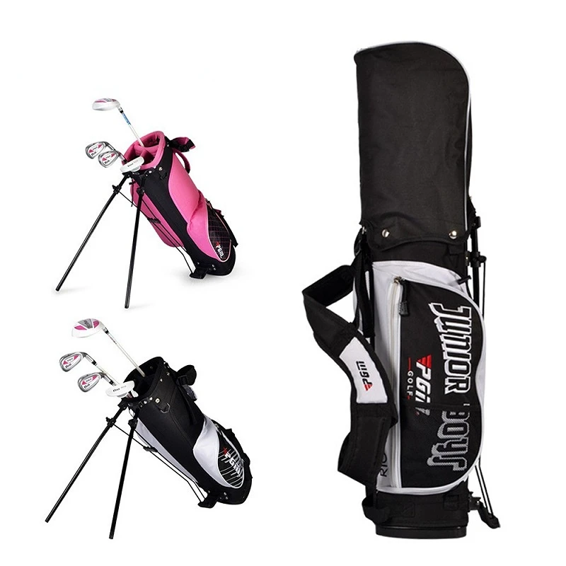 PCM Golf Ball Tasche Nylon Kinder Stand Gun Taschen Tragbare Edition Halterung Pack Doppel Schulter Gurt Rucksack