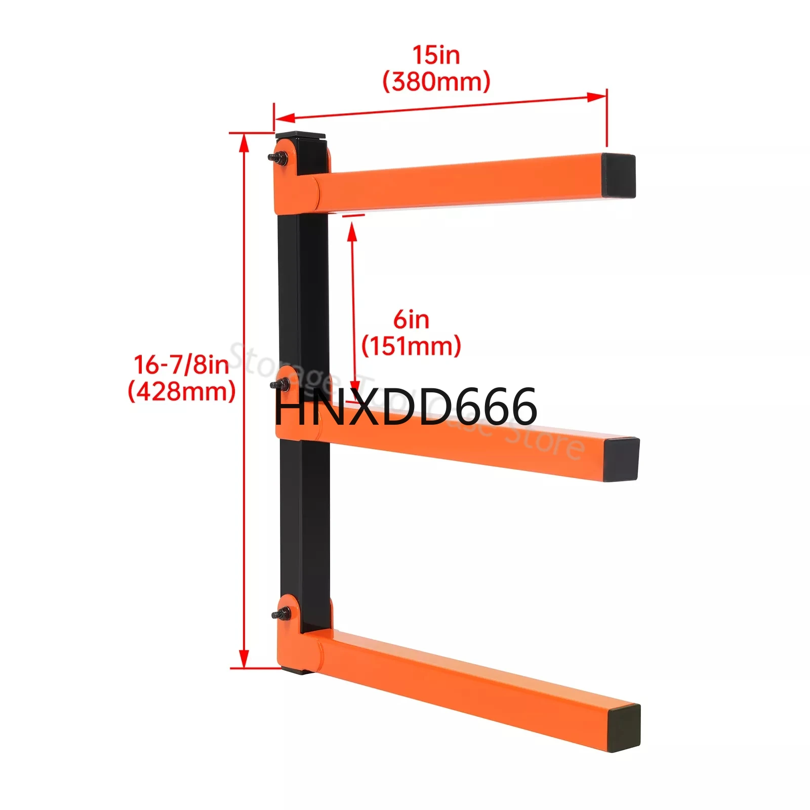 

2PCS Lumber Storage Rack Indoor/Outdoor Wall-Mounted Firewood Rack Heavy Duty Metal Wood Organizer Garage Tool Storage Cabinet