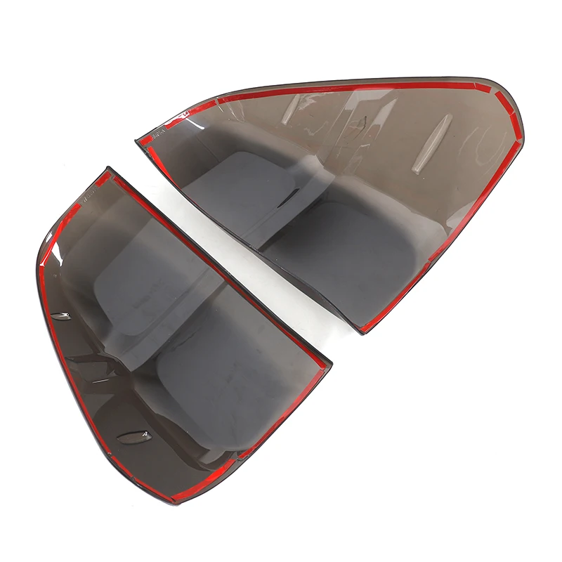 For Toyota Hilux 2015-2019 ABS black car taillight cover decorative sticker car exterior protection accessories