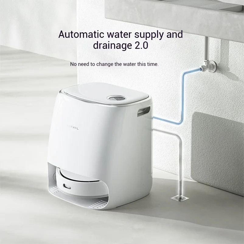 Narwal Freo Robot Vacuum Mop Combo 5100Pa Suction  Smart Re‑mopping LDS Laser Hot‑Air Drying For Pet Family App Voice Control view 3