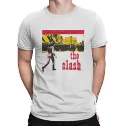 Super Black Market Clash Men's T Shirts T-The Clashs Amazing Tees Short Sleeve O Neck T-Shirt Pure Cotton Gift Idea Tops