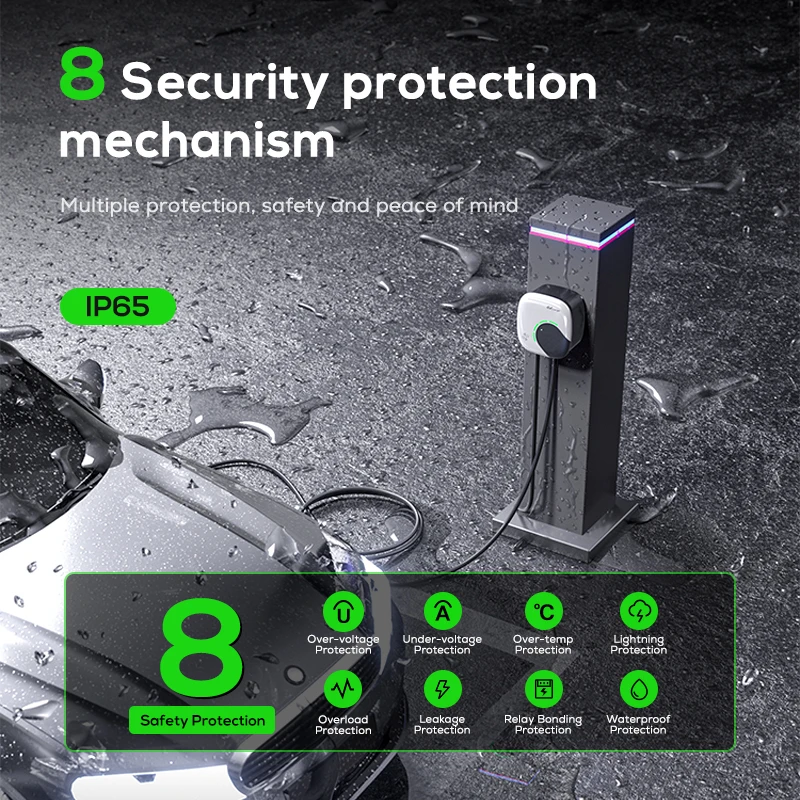 منتجات Ovrod الرائجة 2024 الوافدين الجدد شاحن حائط تسلا التيار المتناوب Ev شاحن شاحن كهربائي صندوق الحائط لمحطات شحن Ev #3