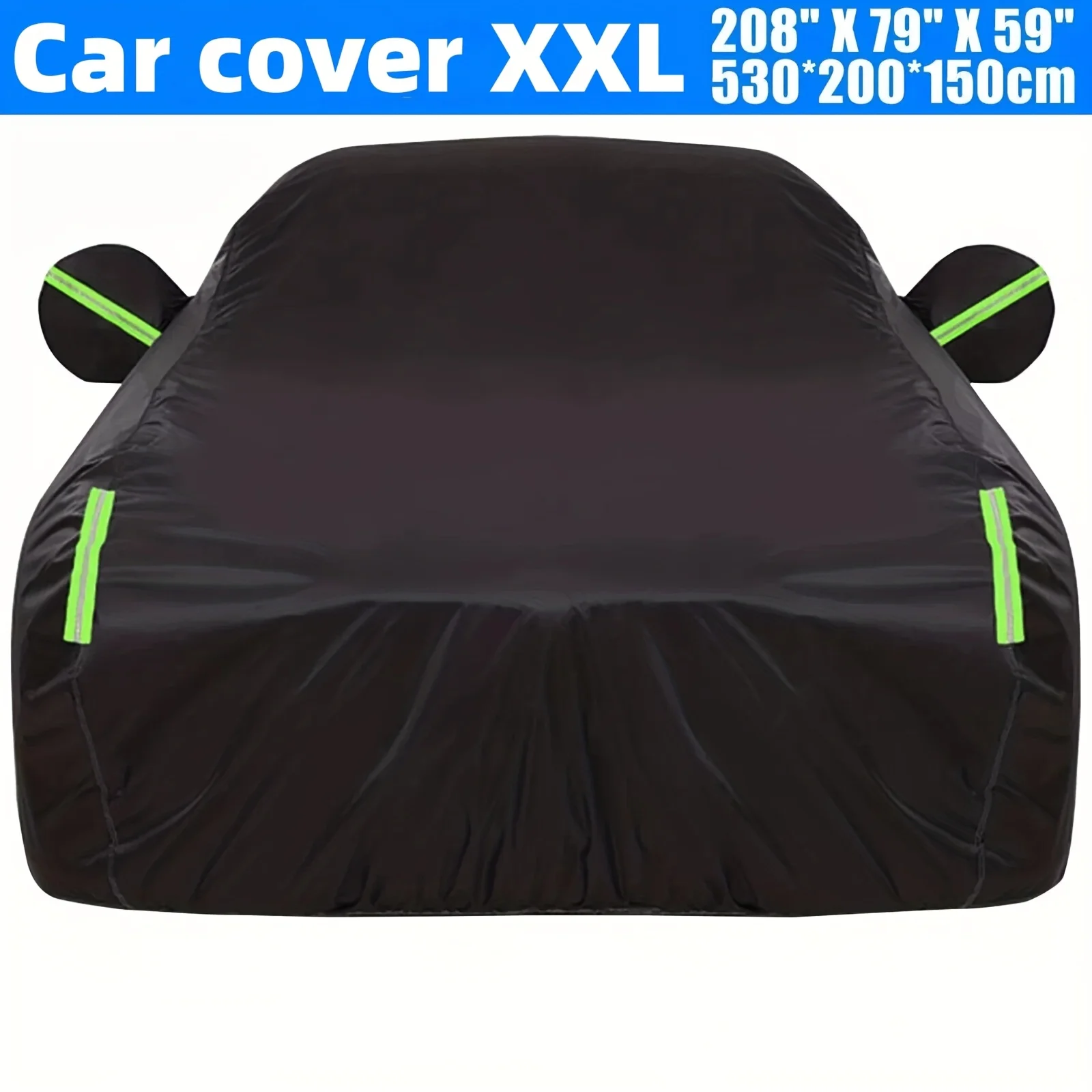 

[Heavy Duty Car Cover] Car Cover XXL, Heavy Duty Full Car Cover, All Weather Protection, Dustproof, Sunscreen Heat Insulation, Tear-Resistant, Scratch-Resistant, Easy to Clean, Perfect Choice for Protecting Your Car