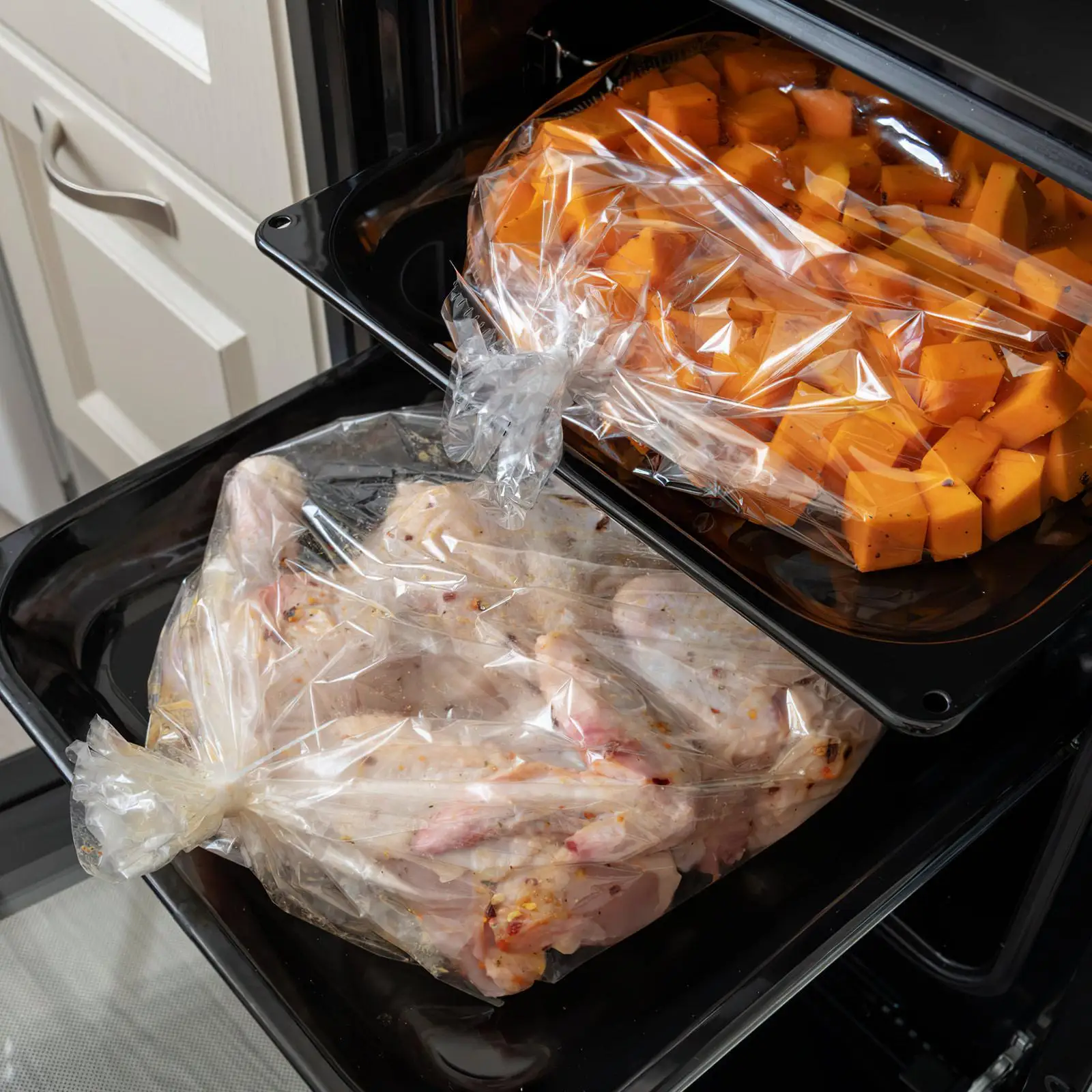 50 pezzi sacchetto per arrosto sacchetti per forno a microonde sacchetto per arrostire tacchino forno resistente al calore grigliare sacchetti di formaggio alla griglia per cucinare