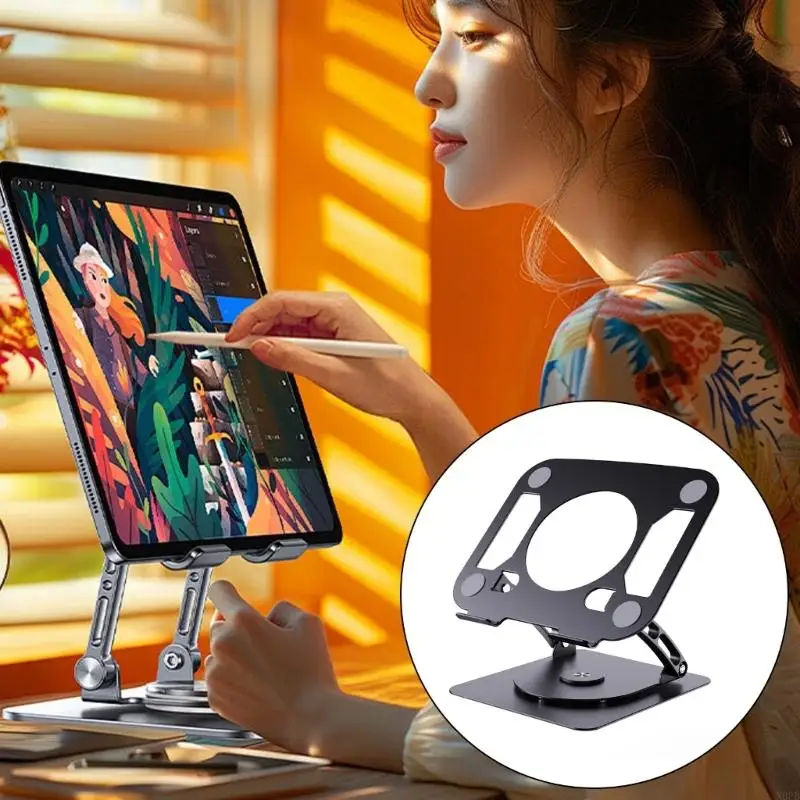N0PB Portátil Stand Stand Suporte com design ventilado para melhor resfriamento