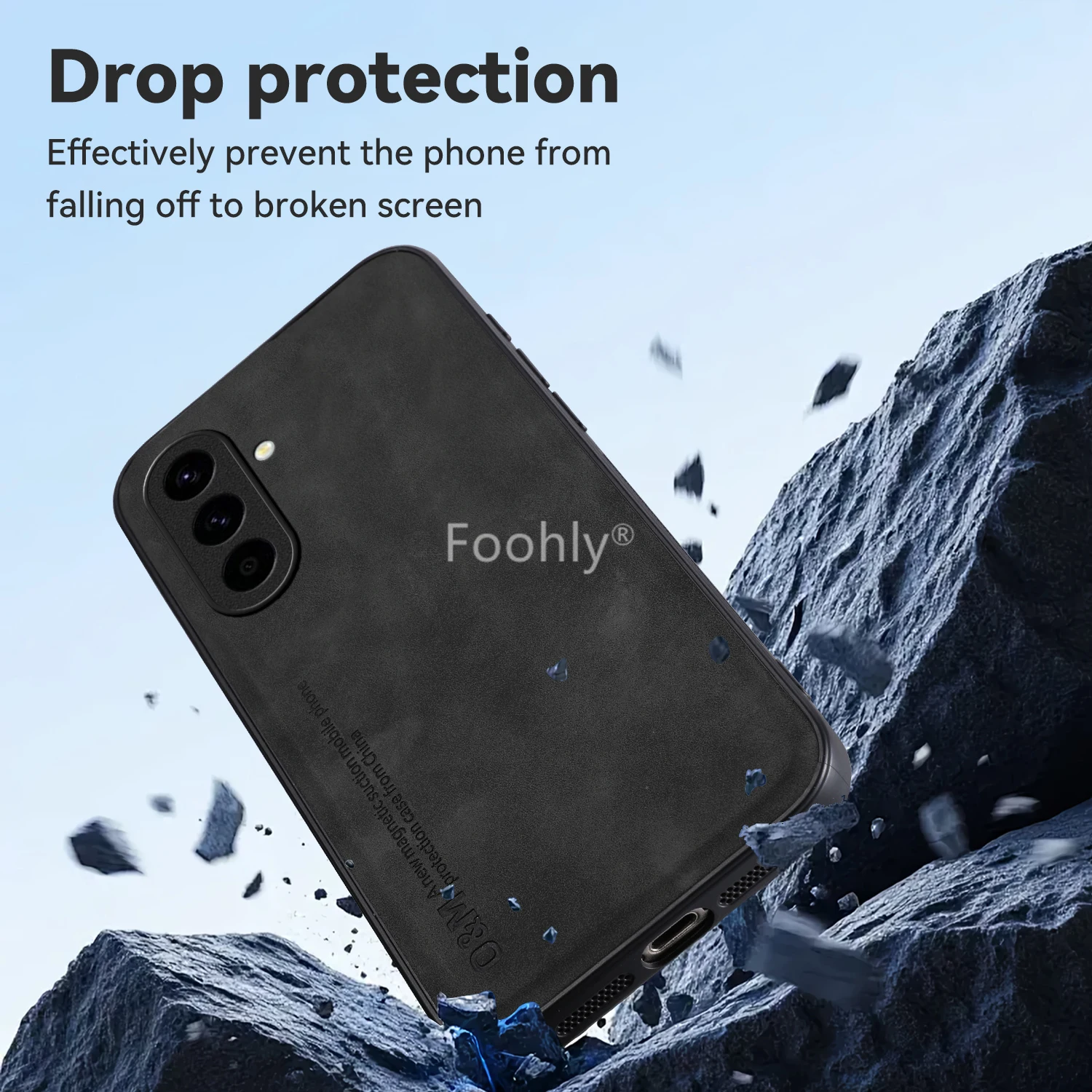 Противоударный магнитный чехол из нубука для Samsung Galaxy A17 A56 A36 A26 A16 A55 A35 A25 A15 5G Защитный чехол Funda