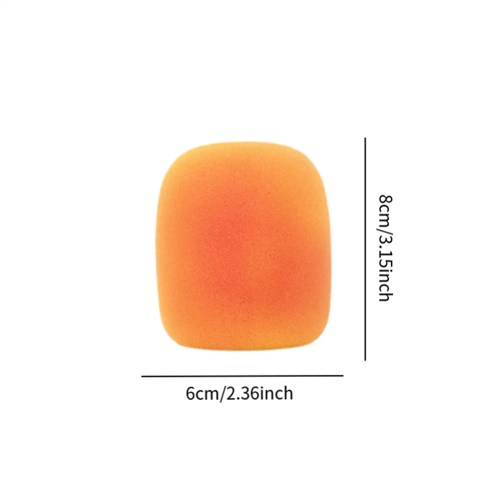 Microphone Sponge Cover-Bottom Stable for Studio Bar Home Use