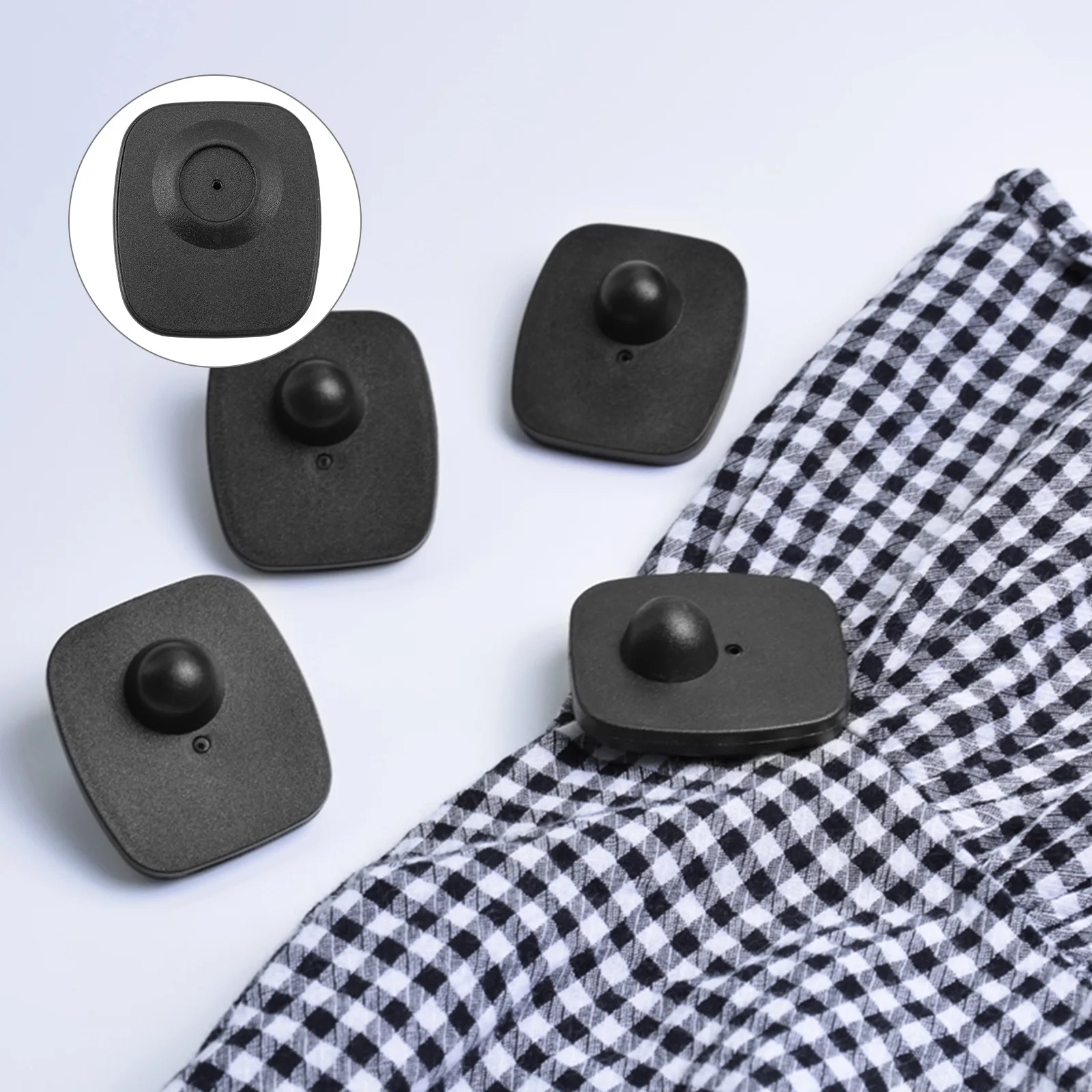 

25Pcs Clothing Security Tags Plastic Anti Theft Hard Tags Durable ABS for Supermarket Clothing Store Use Safe Hardtag
