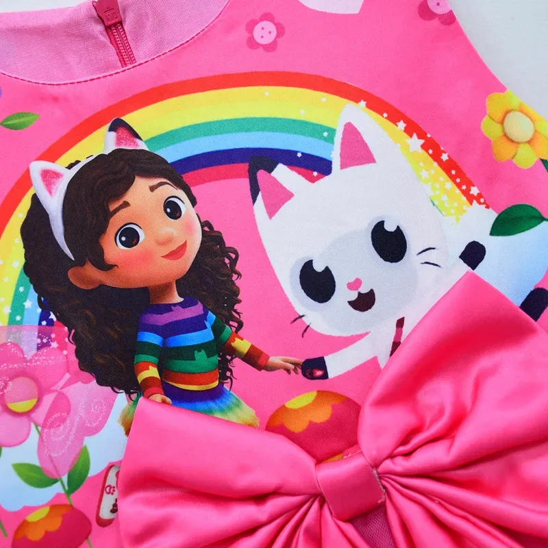 

Cosplay Anime Kids Gabbys Costume Hairband G-Gabbys-Dollhouse Clothing Mercat Dress Animals Smiling Cat Car Cat Gaby Girl D 72th