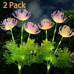 Solar Flower Lights Outdoor Garden Patio Lawn Lamps Solar LED For Camping Terrace Yard Decoration and Gifts For Mother's Day