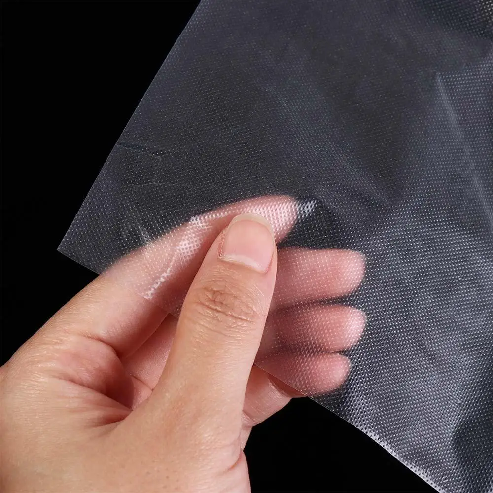 4pcs Transparent Embroidery Stabilizer Paper DIY Convenient Water Soluble Embroidery Stabiliser