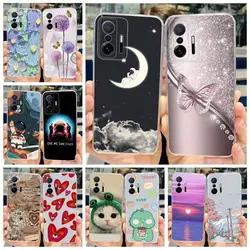 For Xiaomi 11T Pro Case New Fashion Back Cover Silicone Soft TPU Phone Case For Xiaomi Mi 11T Pro 11TPro Mi11T Full Coque Bumper