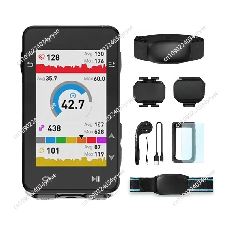 iGS630 Bicycle Computer GPS Wireless Speedometer Odometer Support Offline Map Navigation Route iGS630s