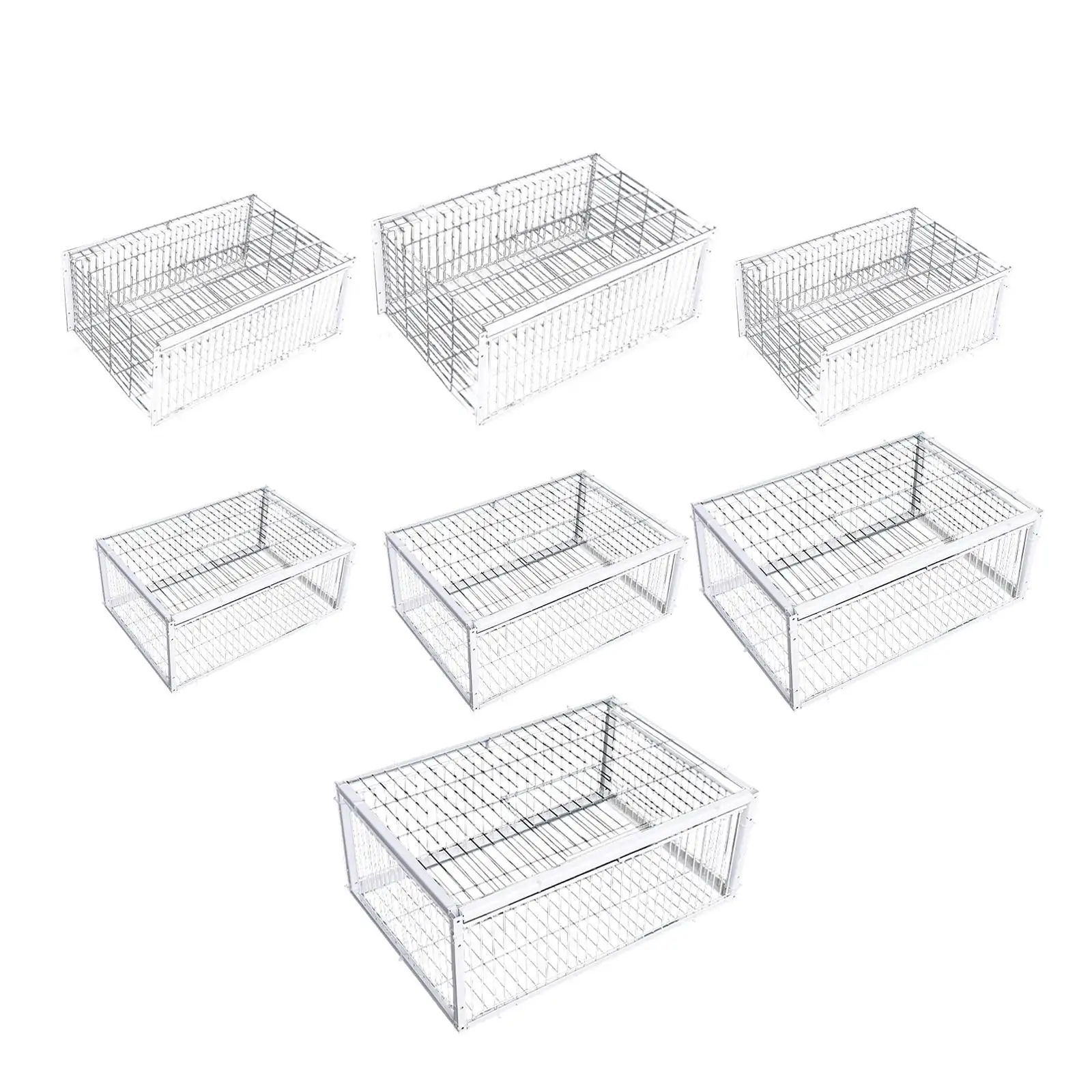 Pigeon Trap Cage Escaping Proof Bird Trap Cage for Warehouses Farms Chicken