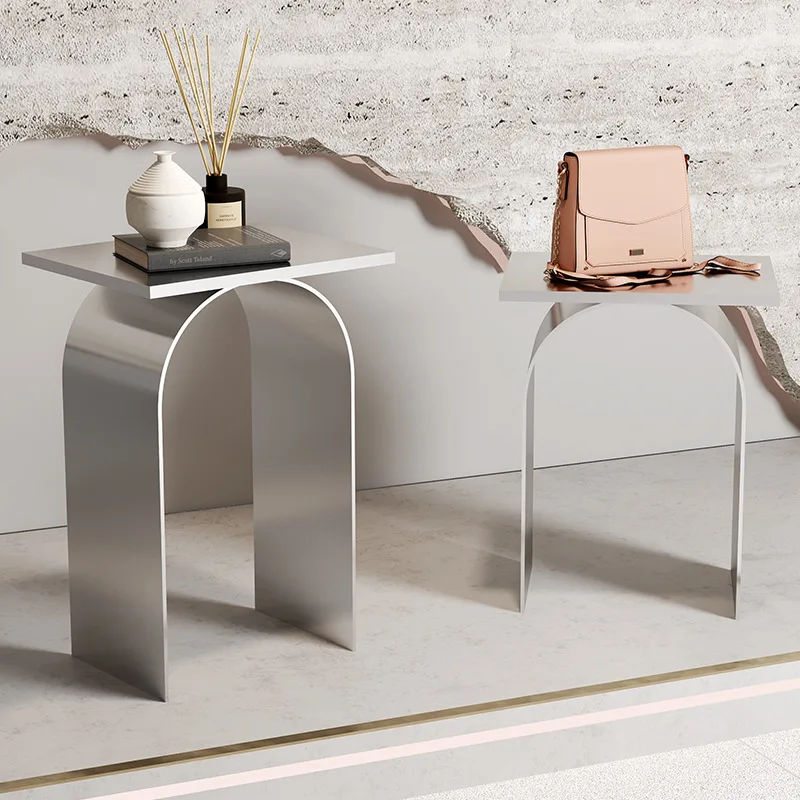 Clothing store window display stand Stainless steel Zhongdao platform water table Exhibition hall Display rack Window ornament