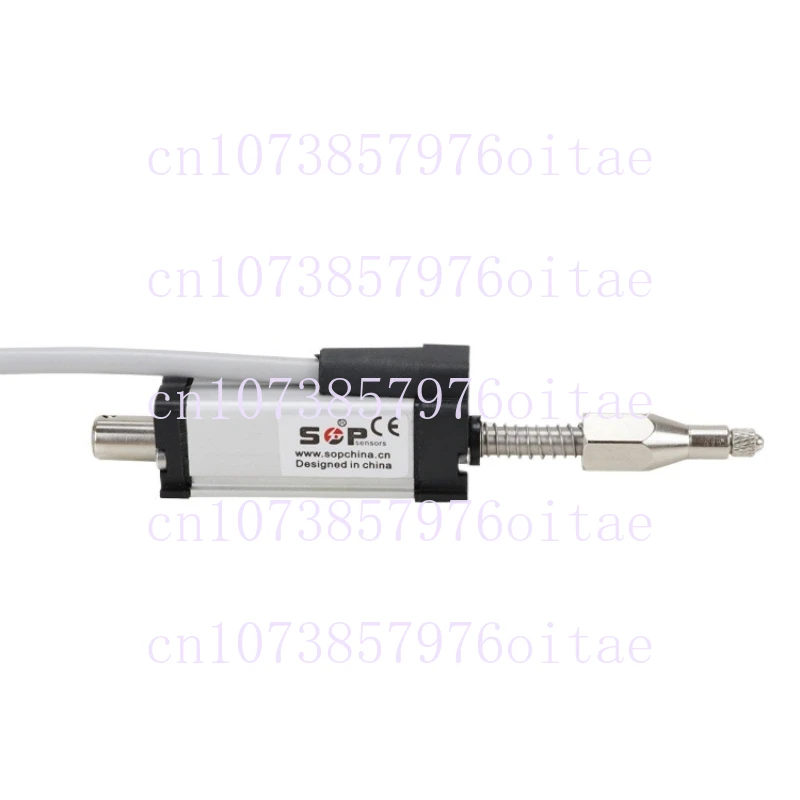 

Miniature Rod Electronic Ruler KTR10/25/50mm Spring Self-Resetting Linear Displacement Sensor Rebound Type