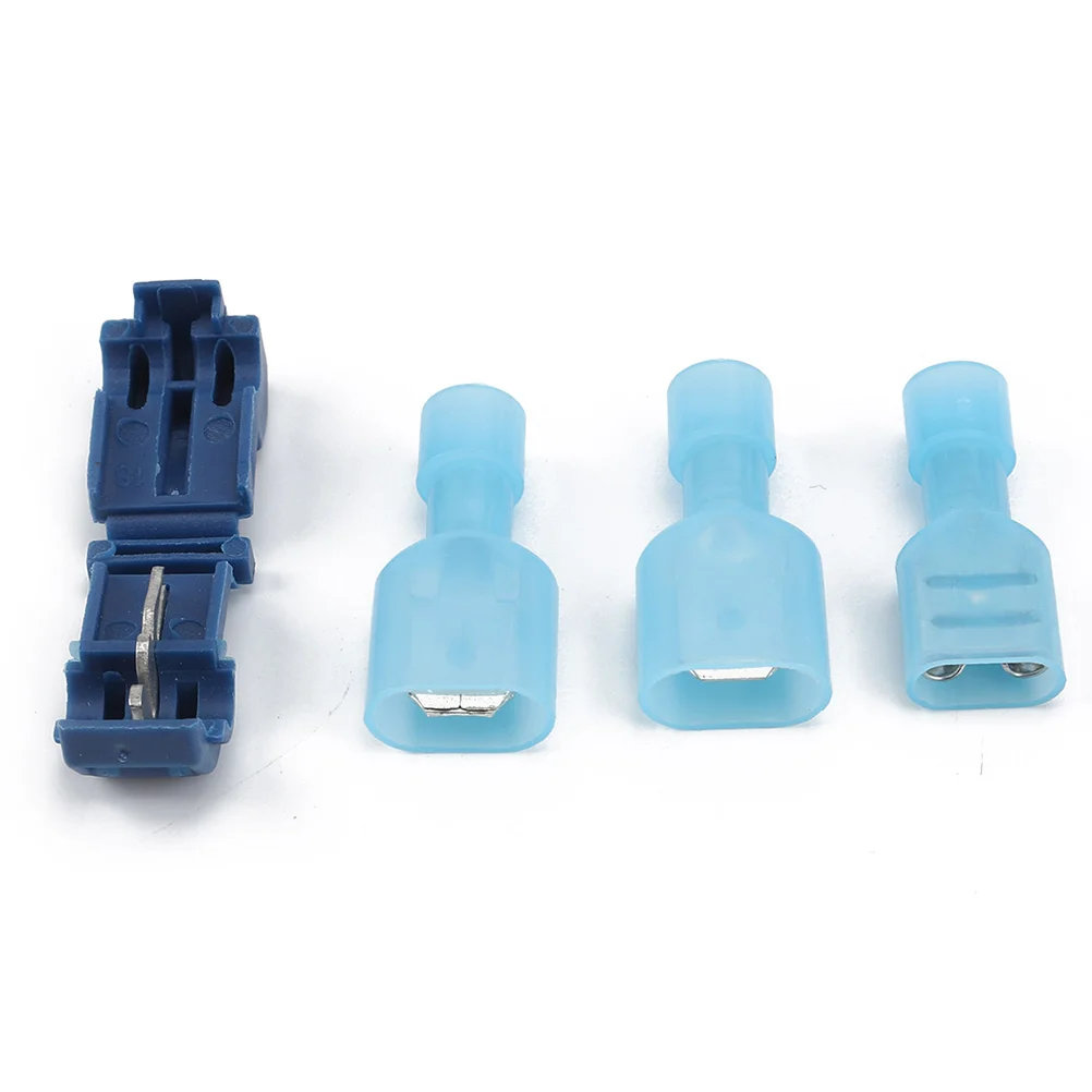 

300 Pcs Fully Insulated Male Disconnects Wire Connector T-Tap Terminal Vehicle Deer Whistle