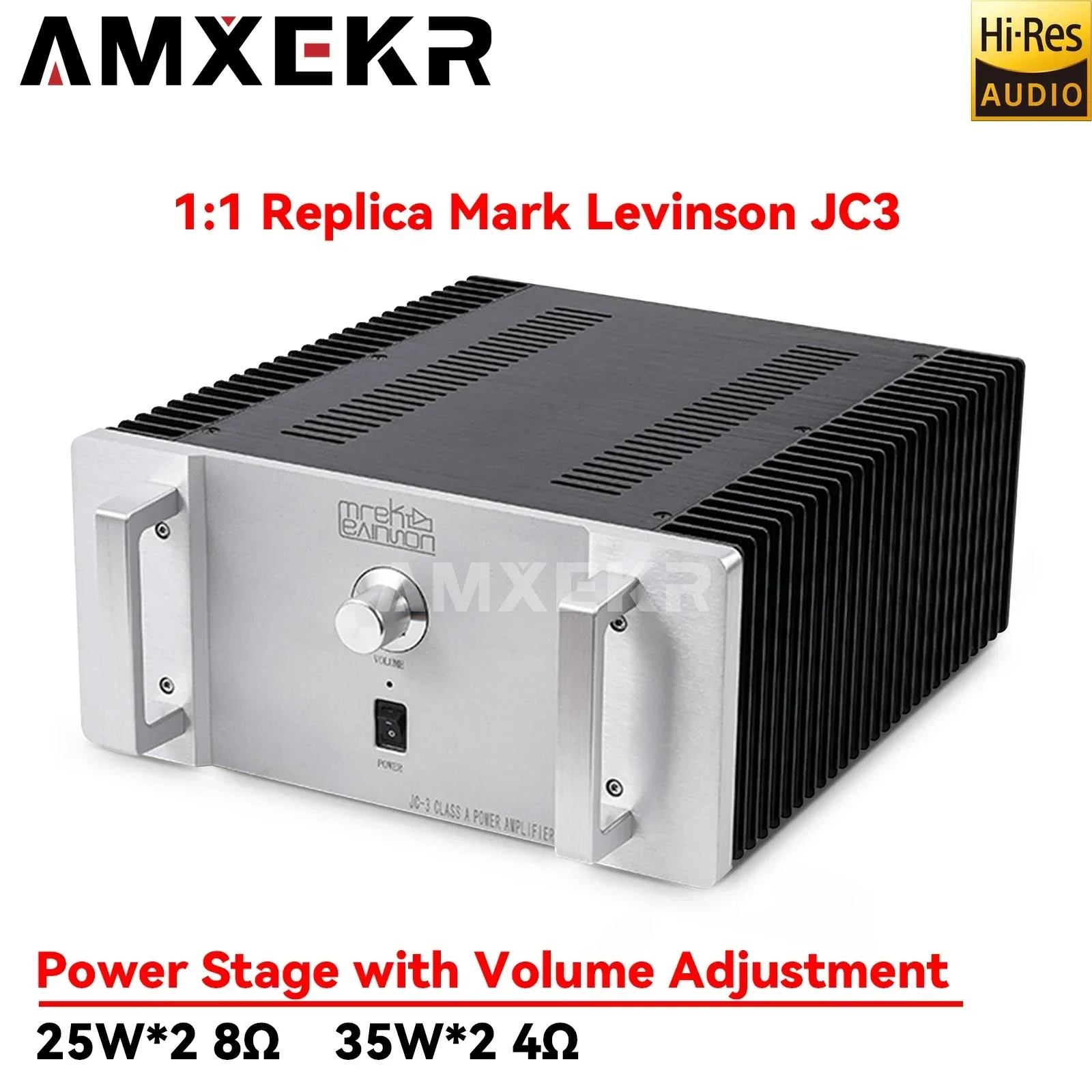 

AMXEKR 1:1 Replica of Mark Levinson ML2 JC3 Amplifier. on The Sound of Beautiful Tube Amplifiers. Class A 25W Audio Amplifier