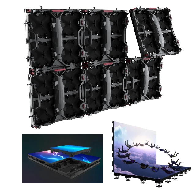 스튜디오 촬영용 가상 제작 영화 배경 벽 배경막 LED 패널 디스플레이 화면