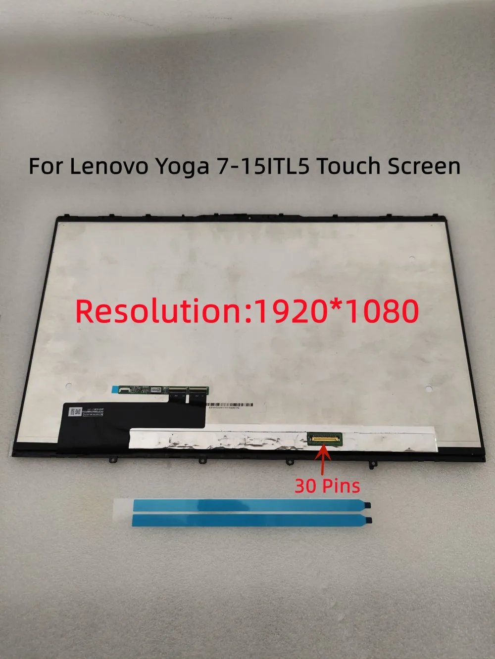 Yoga 7 15ITL5 Touch Screen LCD Display Digitizer Assembly 5D10S39671 5D10S39672 5D10S39687 N156HCA-E5B M156NWF7-R4 NV156FHM-N52