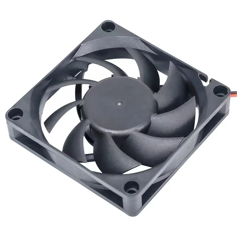 5 В, 12 В, 24 В, 7015, 70 мм, 4000 об/мин, охлаждающий вентилятор, охлаждающий вентилятор для 3D-принтера, бесщеточный вентилятор постоянного тока, рукав/шаровые радиальные вентиляторы, вентилятор 70x70x15 мм