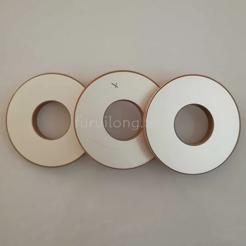 PZT8 Piezoelectric Ceramic Sheet Ultrasonic Piezoelectric Transducer Ring