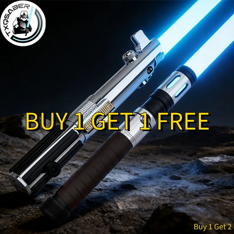 

Реплика светового меча TXQSABER Anakin Skywalker Neo Pixel с Bluetooth-управлением, управлением жестами и RGB-подсветкой.