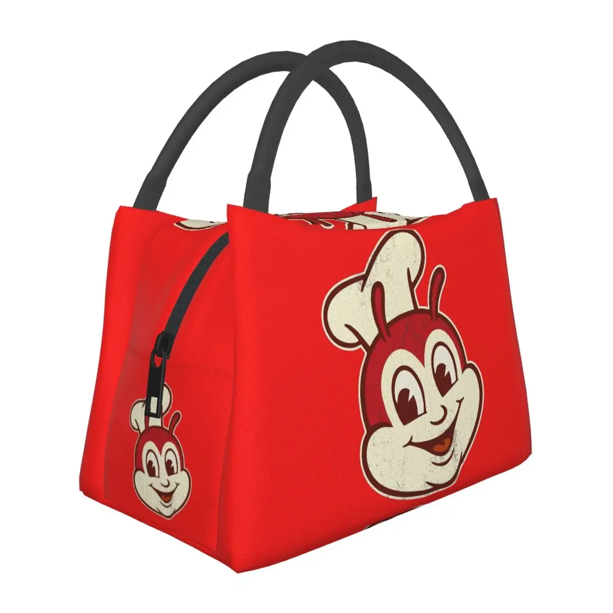

Jollibee Fast Food Lunch Bags Insulated Bento Box Resuable Lunch Tote Picnic Bags Cooler Thermal Bag for Woman Student Office