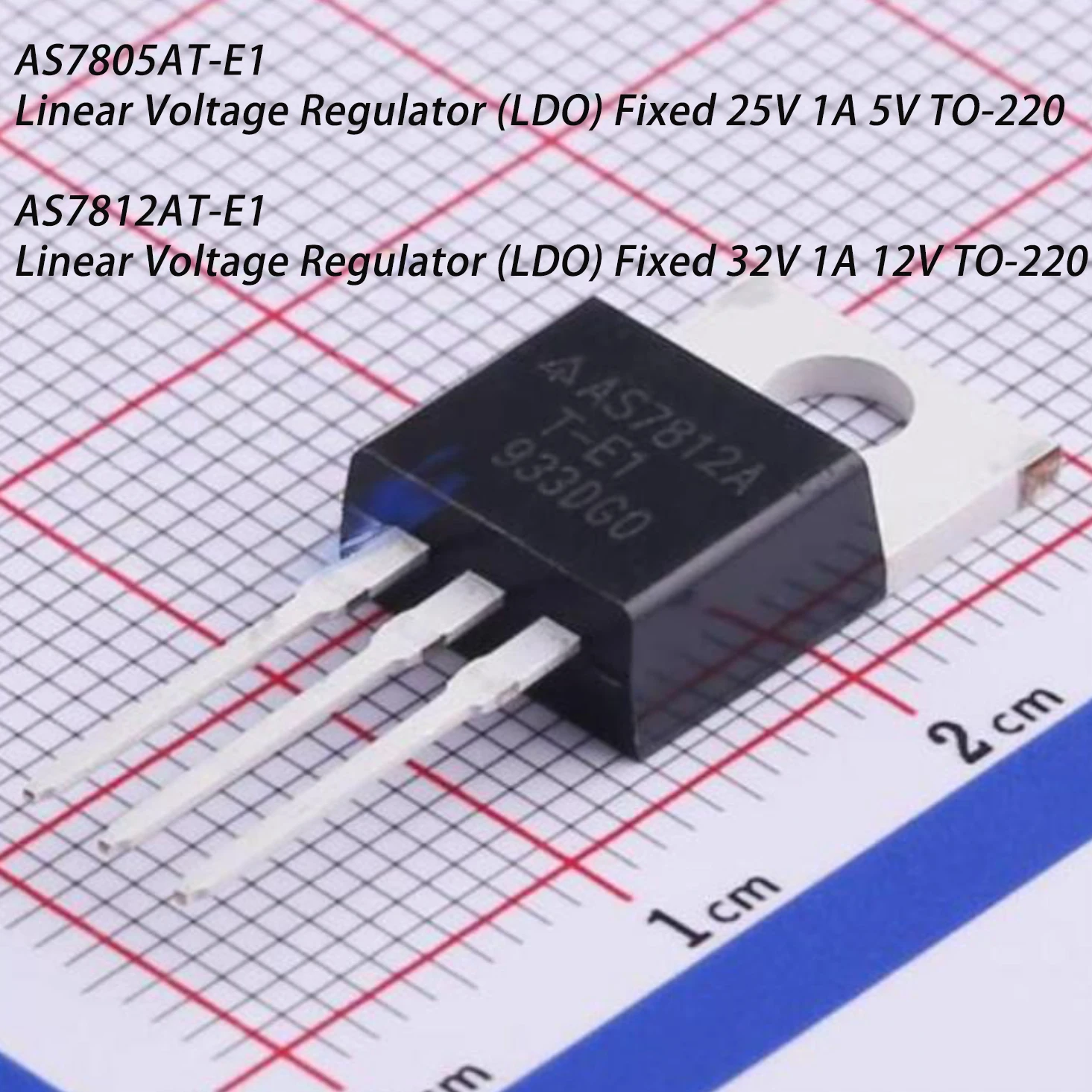 AS7805AT-E1 AS7812A… - image