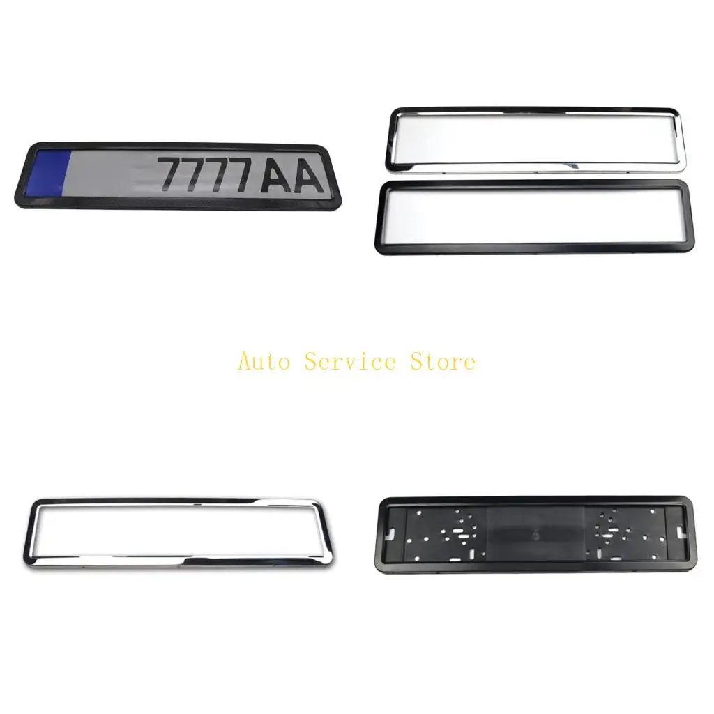 

462A безопасный стабильный держатель рамки номерного знака антикоррозийный кронштейн подходит для внешней отделки европейских