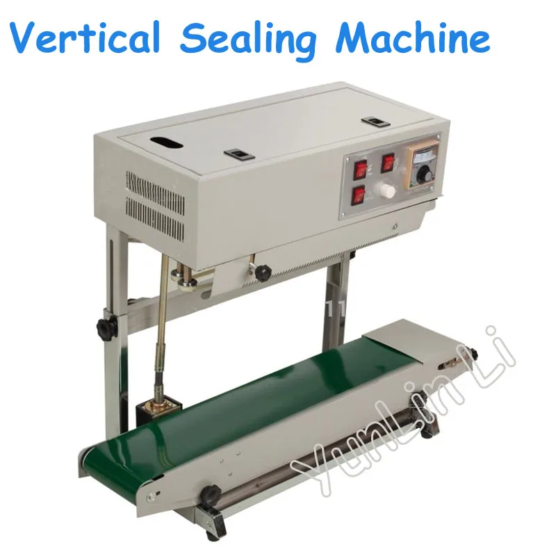 Commercial Vertical Sealing Machine Plastic Bag Popular Sealer Welding Machine for Liquid or Paste Package Able to Print Date