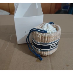 Straw Pouch Mini Shoulder Bag