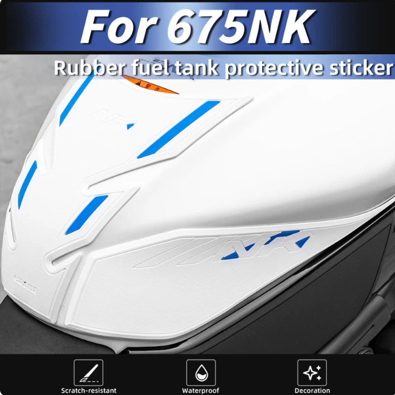 

For CFMOTO 675NK Fuel Tank Protection Kits Gas Fuel Pad Stickers Decoration Refit Motorcycle Accessories
