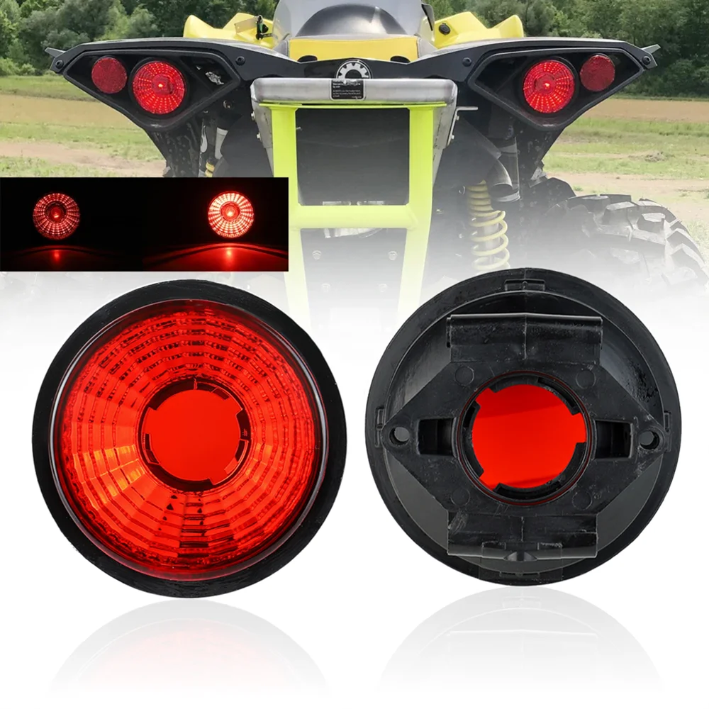 

1pcs Tail Light Rear Brake Light Shell for Can-Am Outlander Commander Maverick Renegade Part Number 710001645 Off-Road Accessory