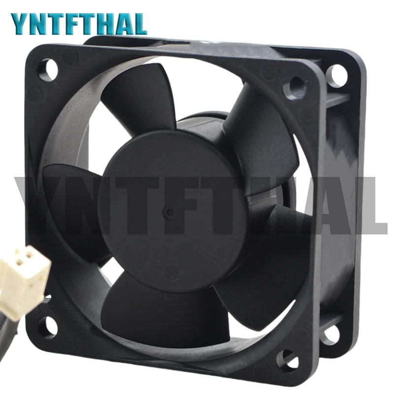 Well Tested FD126025EB DC12V 0.42A 6025 6CM Two Wires Square Cooling Fan