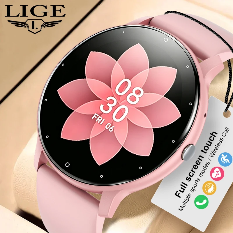 2026 Smartwatch für Damen, kabelloses Telefonieren, digitaler Fitness-Tracker, IP68 wasserdicht, Sport-Herzfrequenzmesser, Smartwatch für Herren für Android