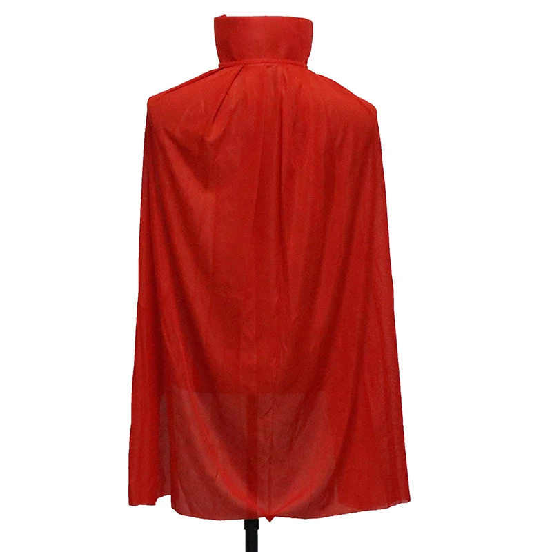 Costume di Halloween per uomo donna bambini femmina ragazza ragazzo adulto morte spaventoso diavolo ruolo rosso nero strega vampiro mantello lungo mantello con cappuccio