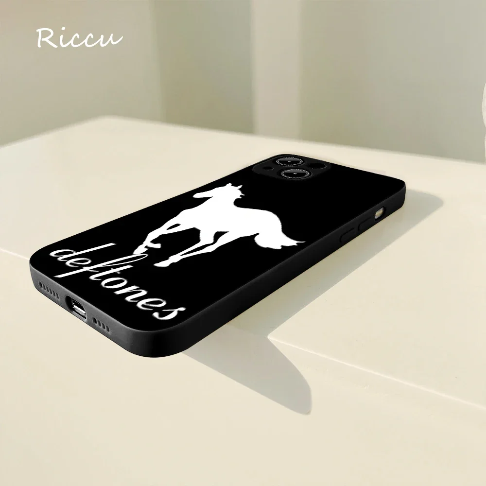 FOR IPhone Fashion Deftones Phone Case 15 14 11 12 Pro 8 7 14 Plus X Pro 14 MAX 12 13 MINI XS Iphone 14 13 11 Soft Phone Covers