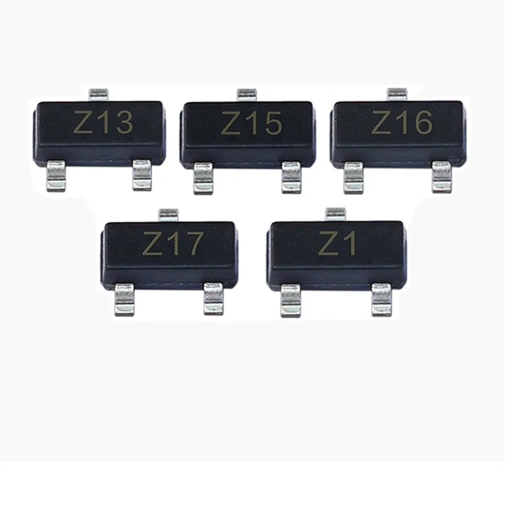 100Pcs Sot-23 Bzx84…
