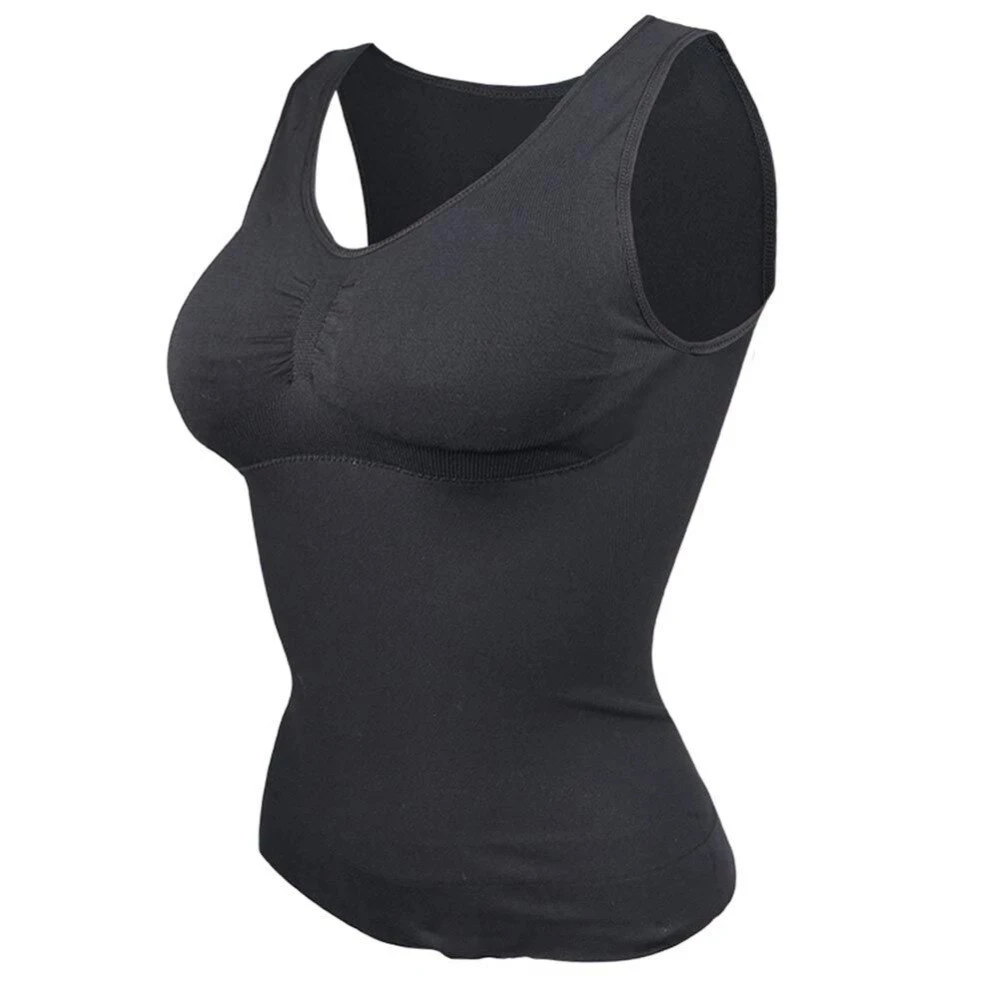 Women Shapewear Seamless Body Underwear Vest Without Trace With Chest Pad Corset Sports Yoga Corset Underwear