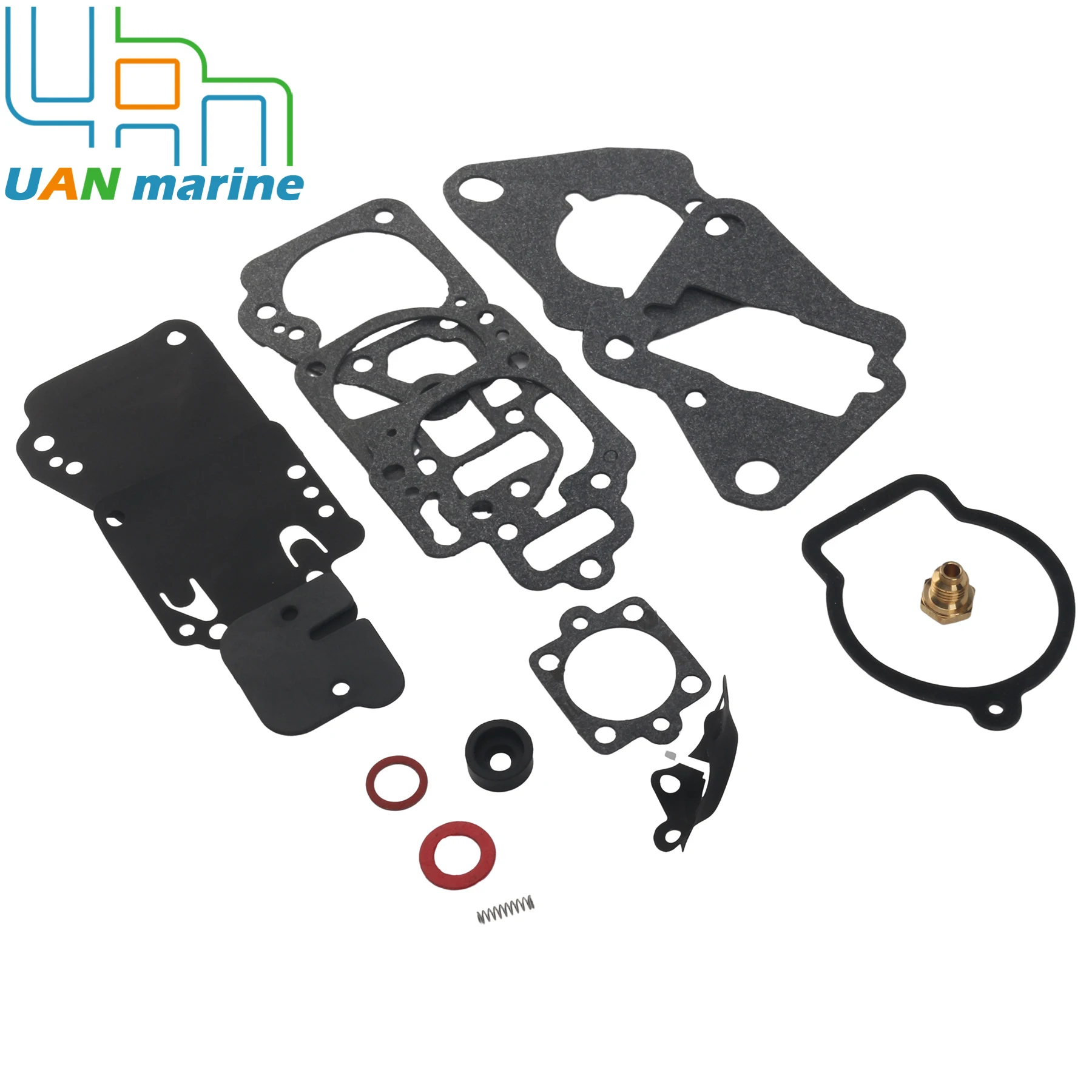 18-7212 Carburetor Repair Kit 1395-97611 1395-9725 Gasket and Diaphragm Kit Replacement for Mercury Mariner 6-25HP 1395-811357 view 4