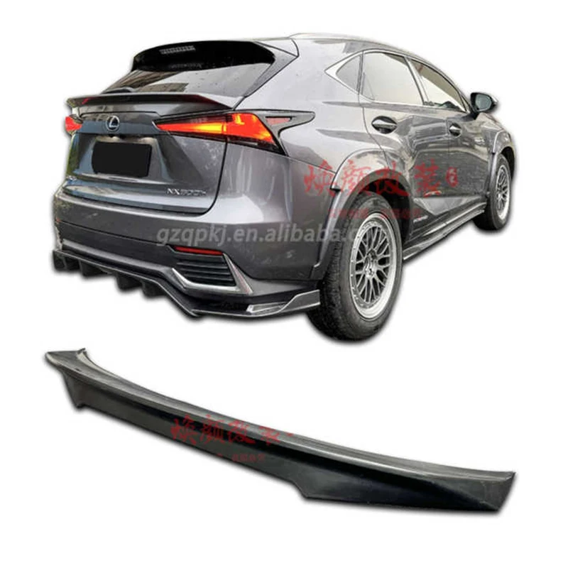 Artisan version rear spoiler For 2017 and 2020 lexus NX200 NX300 carbon fiber rear spoiler tail box cover