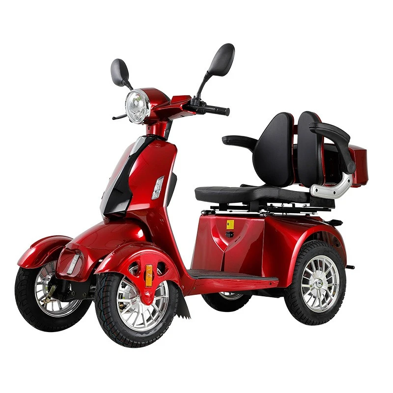 

Electric four-wheeler elderly household battery car leisure and comfort scooter