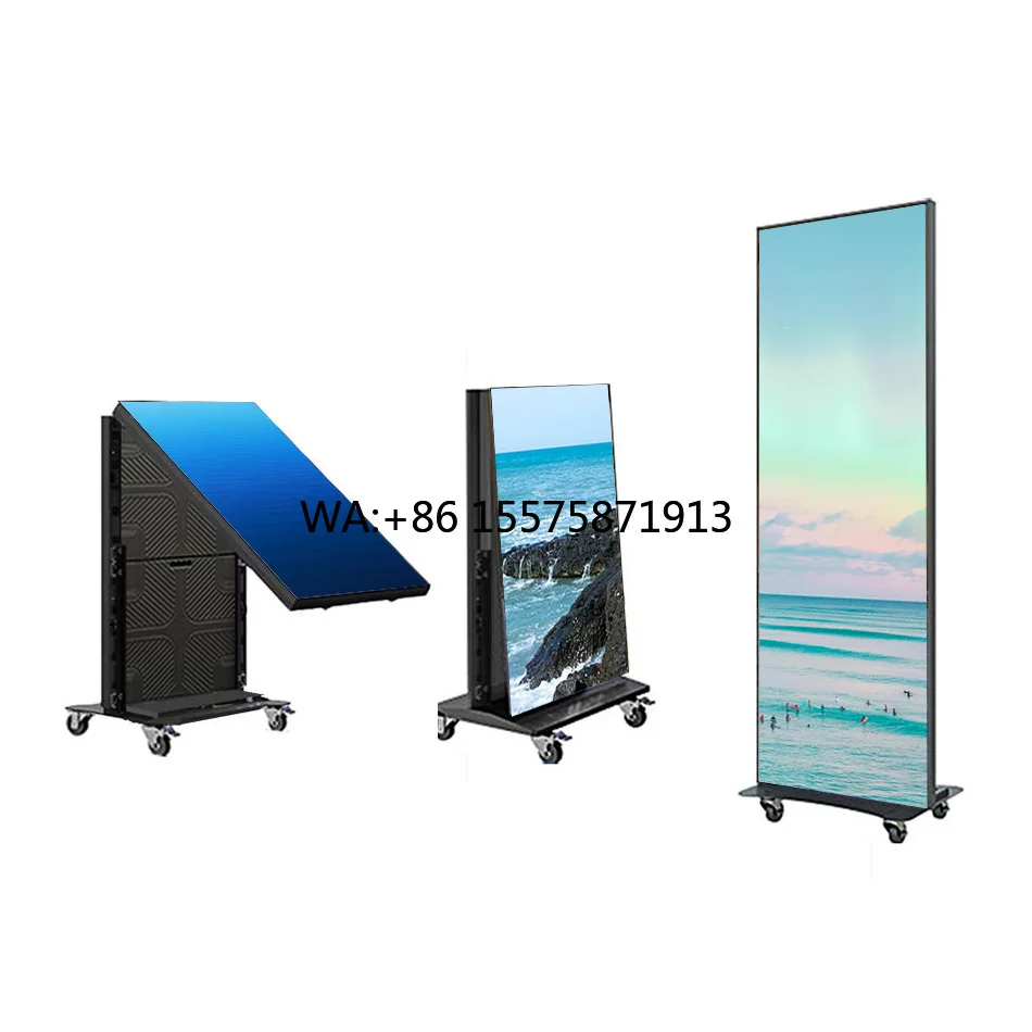 Customizable Manufacturer Cheap Price Direct Sale Customize High Quality Foldable Led Poster Screen